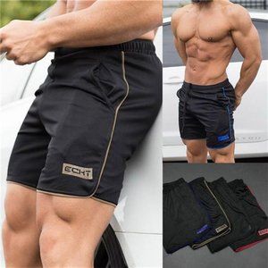 Men's Running Shorts Mens Drawstring Sports Shorts